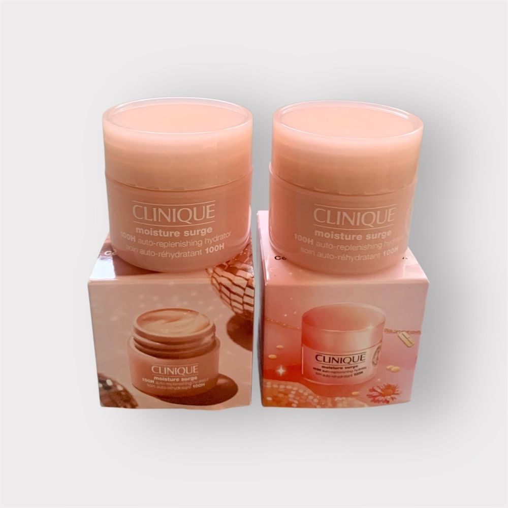 (Pack of 2) Clinique Moisture Surge 100H Auto Replenishing Hydrator .5oz - NIB